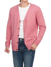 Ren Men's Cardigan MK050W ROUGE PINK - ALLSAINTS - BALAAN 4