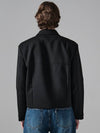 Minimal Short Jacket Black - FILLCHIC - BALAAN 4