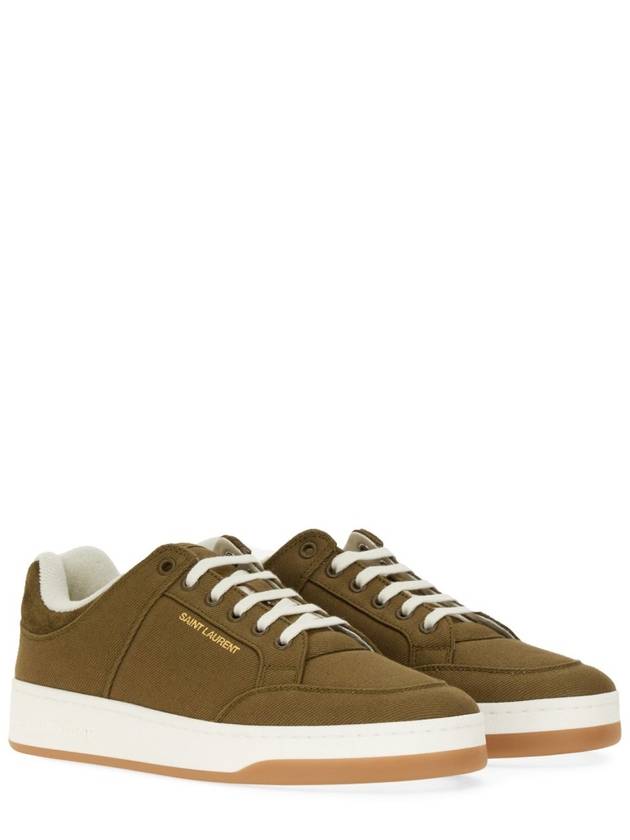 SL 61 Low Top Gabardine Sneakers 776269AANAA - SAINT LAURENT - BALAAN 4