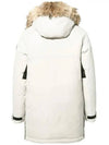 Calvin padded jacket white KALVIN CHALK - NOBIS - BALAAN 3