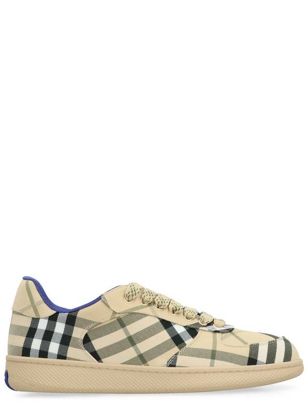 Check Low Top Sneakers Beige - BURBERRY - BALAAN 2