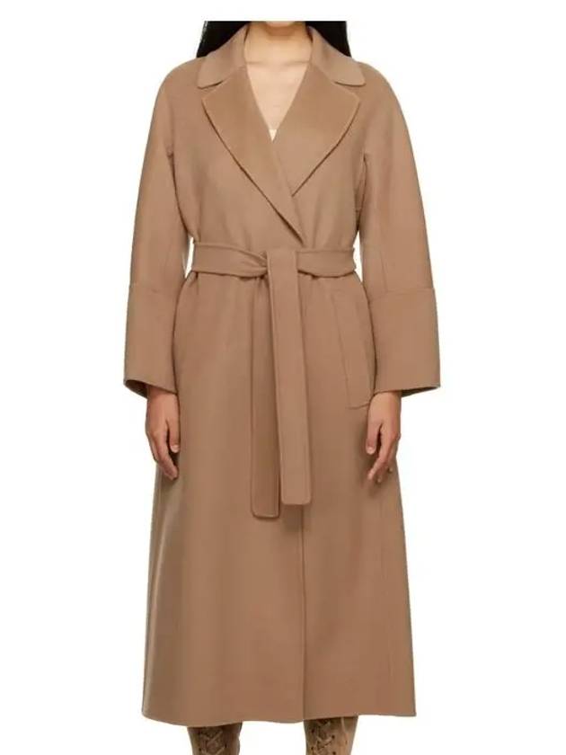 Elisa Wool Single Coat Camel - MAX MARA - BALAAN 5