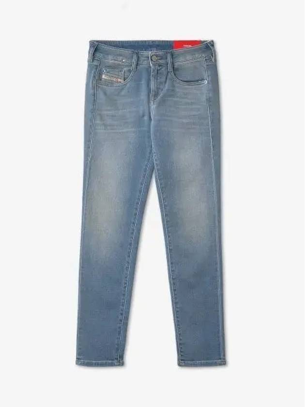 D Ollis T Denim Pants Light Blue A02246068CW01 - DIESEL - BALAAN 1