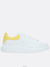 Yellow Tab Leather Oversole Low Top Sneakers White - ALEXANDER MCQUEEN - BALAAN 2