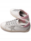 Superstar White Pink Heel Tab Sneakers - GOLDEN GOOSE - BALAAN 7