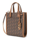 Gigi Tote Bag 32H3G3GC4B BRN LUGGAGE - MICHAEL KORS - BALAAN 2