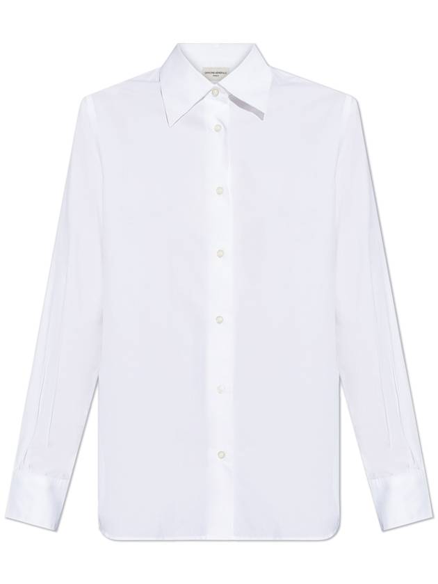 Officine Generale Cotton Shirt, Women's, White - OFFICINE GENERALE - BALAAN 1