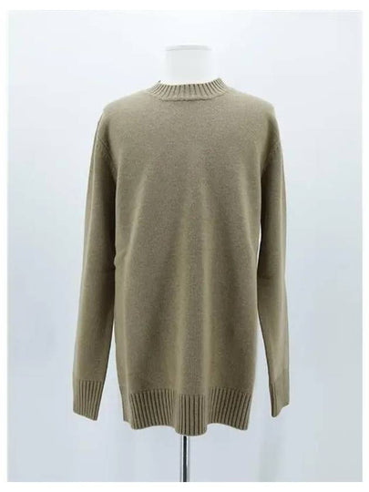 Back Stitch Wool Knit Top Camel - MAISON MARGIELA - BALAAN 2