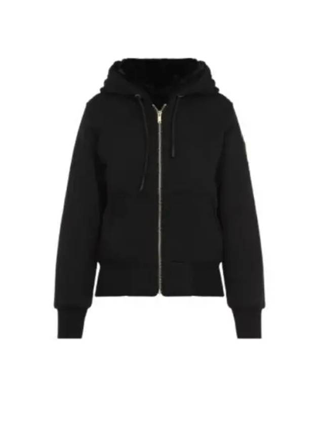 Madison Bunny Gold Hooded Jacket Black - MOOSE KNUCKLES - BALAAN 2