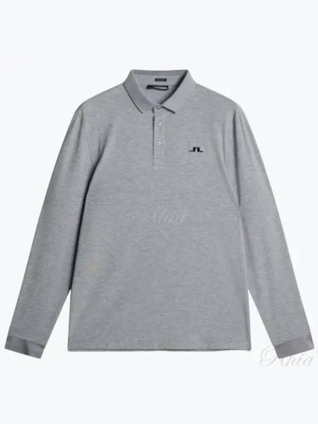 FlOrian Long Sleeve Polo GMJT10690 U241 Men s LS Tee - J.LINDEBERG - BALAAN 1