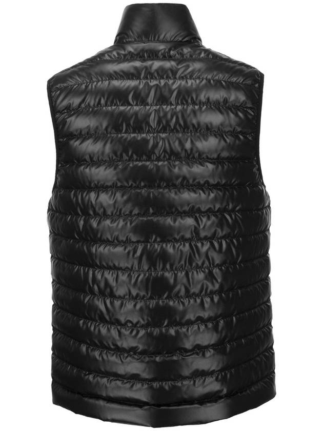 Valrs Logo Padded Vest Black - MONCLER - BALAAN 3