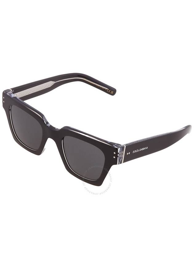 Sunglasses DG4413 675 R5 BLACK CRYSTAL - DOLCE&GABBANA - BALAAN 4