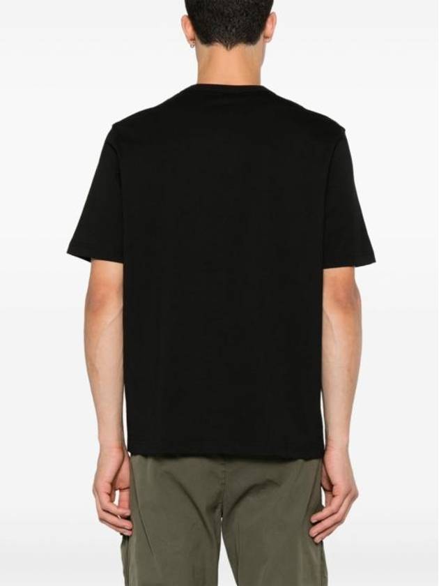 T Adjust Microdiv Short Sleeve T-Shirt Black - DIESEL - BALAAN 5