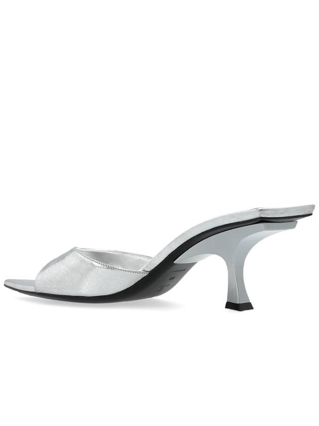 The Attico Heeled Sandals Bes, Women's, Silver - THE ATTICO - BALAAN 5