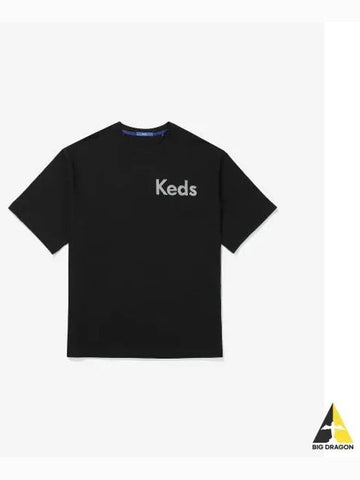 Applique logo short sleeve t shirt KD2RSE2113XBLK - KEDS - BALAAN 1