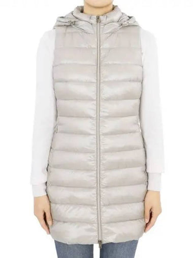 Women s SERENA Goose Down Vest Pearl Gray PI0329DIC 12017Z 9402 271447 1101286 - HERNO - BALAAN 1