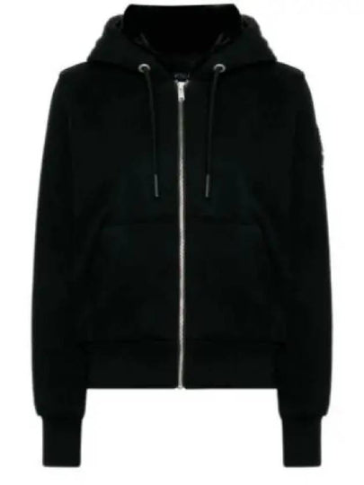 Classic Bunny Zip Up Hoodie Black - MOOSE KNUCKLES - BALAAN 2