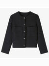 Stella Tweed Jacket Black - A.P.C. - BALAAN 2