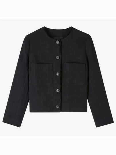 Stella Tweed Jacket Black - A.P.C. - BALAAN 2