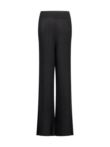 RIBBED TROUSERS IN VEIL EFFECT KNITTED - PINKO - BALAAN 1