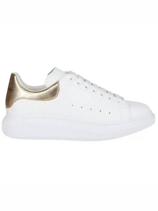 Oversole Gold Tab Low Top Sneakers White - ALEXANDER MCQUEEN - BALAAN 2