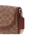 Willow Saddle Bag in Signature Canvas CA093 TAN RUST - COACH - BALAAN 8