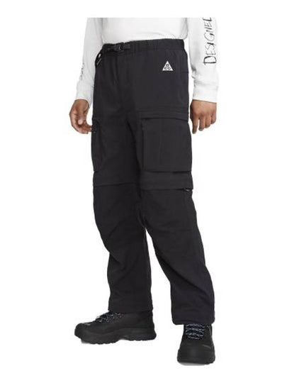 ACG Smith Summit Cargo Straight Pants Black Anthracite - NIKE - BALAAN 2