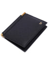 gold logo money clip wallet black - TOM FORD - BALAAN 6