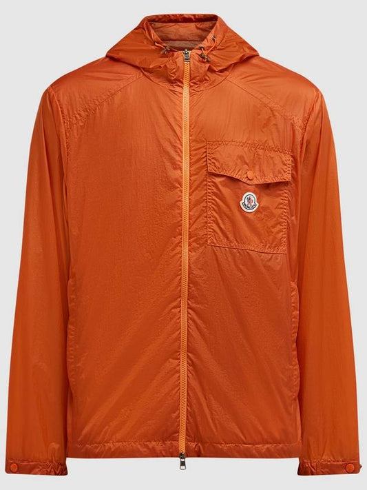 Men's Samakar Zip Up Hoodie Orange - MONCLER - BALAAN 2