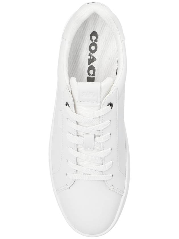 Coach Leather Sneakers, Women's, White - COACH - BALAAN 6