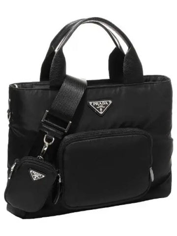 Bella Padded Nylon Tote Bag Women s Shoulder - PRADA - BALAAN 1