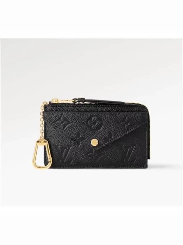 Recto Verso Monogram Empreinte Card Wallet Black - LOUIS VUITTON - BALAAN 2