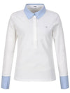 Shirt Collar Neck Combi Slim T-Shirt MO4MB310 - P_LABEL - BALAAN 8