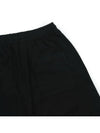 Logo Print Banded Waist Shorts Black - SPORTY & RICH - BALAAN 6