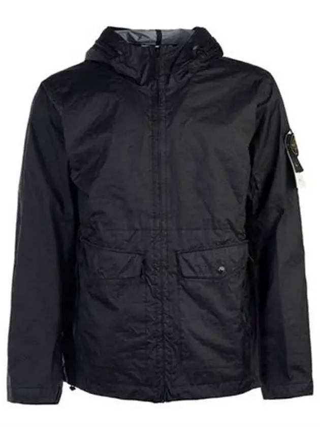 Membrana 3L TC Hooded Jacket Black - STONE ISLAND - BALAAN 10