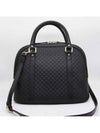 Micro GG Ssima Dome Tote Bag Black - GUCCI - BALAAN 5