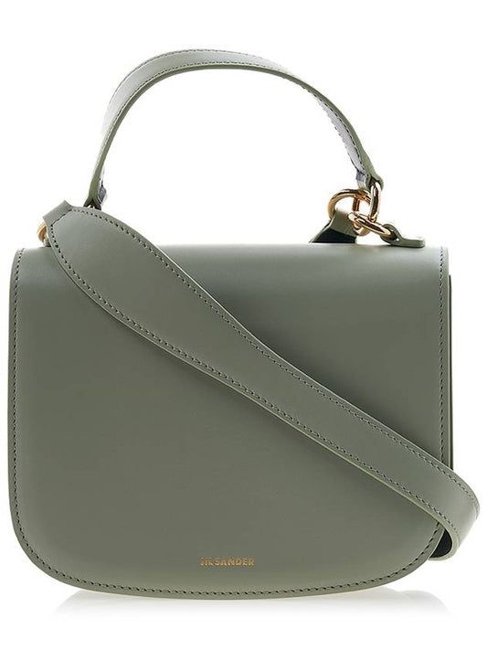 Satchel Leather Small Cross Bag Mint - JIL SANDER - BALAAN.