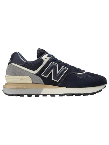 574 Legacy Low Top Sneakers Navy - NEW BALANCE - BALAAN 1