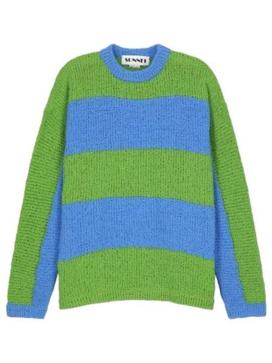 Knit Jumper Azure Green - SUNNEI - BALAAN 1