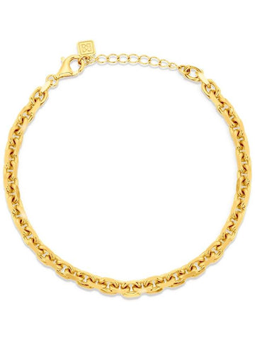 Larin Italian anchor chain solid bracelet gold - BE/GINS - BALAAN 1