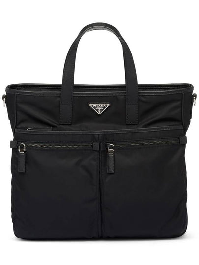 Re-Nylon Saffiano Tote Bag Black - PRADA - BALAAN 2