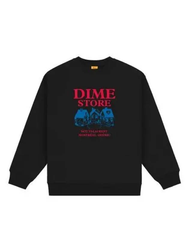 Skate Shop Crew Neck Black - DIME - BALAAN 1