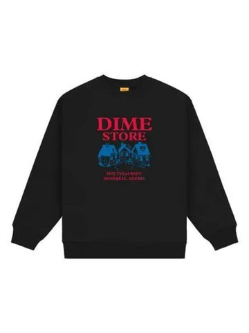 Skate Shop Crew Neck Black - DIME - BALAAN 1