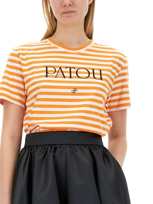 T-SHIRT WITH LOGO - PATOU - BALAAN 4