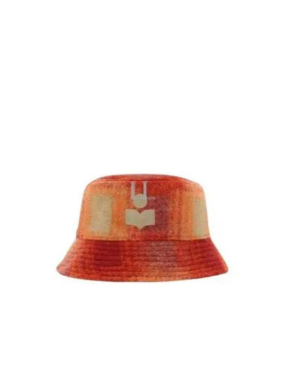 Haley Embroidered Logo Bucket Hat Orange - ISABEL MARANT - BALAAN 2