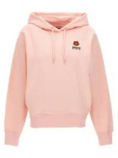 Boke Flower Crest Cotton Classic Hoodie Pink - KENZO - BALAAN 2