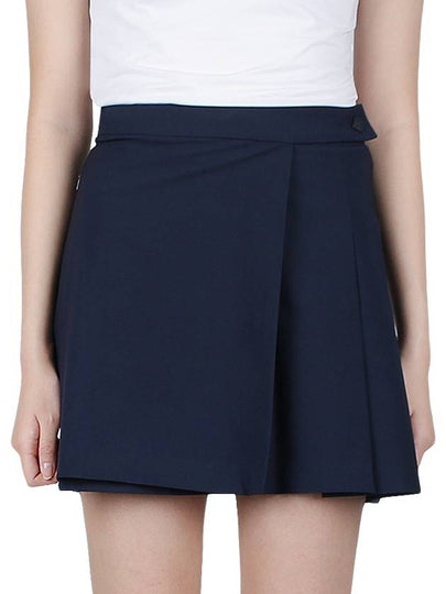 Women's Cataleya Pleated Skirt Navy - J.LINDEBERG - BALAAN 2