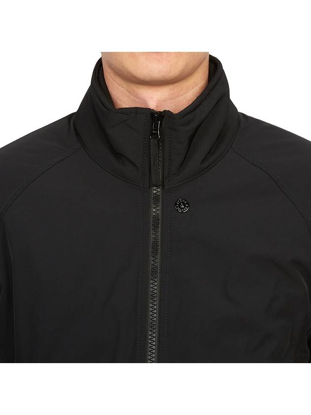 Micro Twill Pure Insulation Technology Primaloft Jacket Black - STONE ISLAND - BALAAN 8