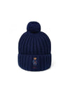 WC0522 433 bare cable knit pom beanie - POLO RALPH LAUREN - BALAAN 1