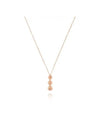 20087227 Margherita three circle 18K pink gold necklace - DAMIANI - BALAAN 5